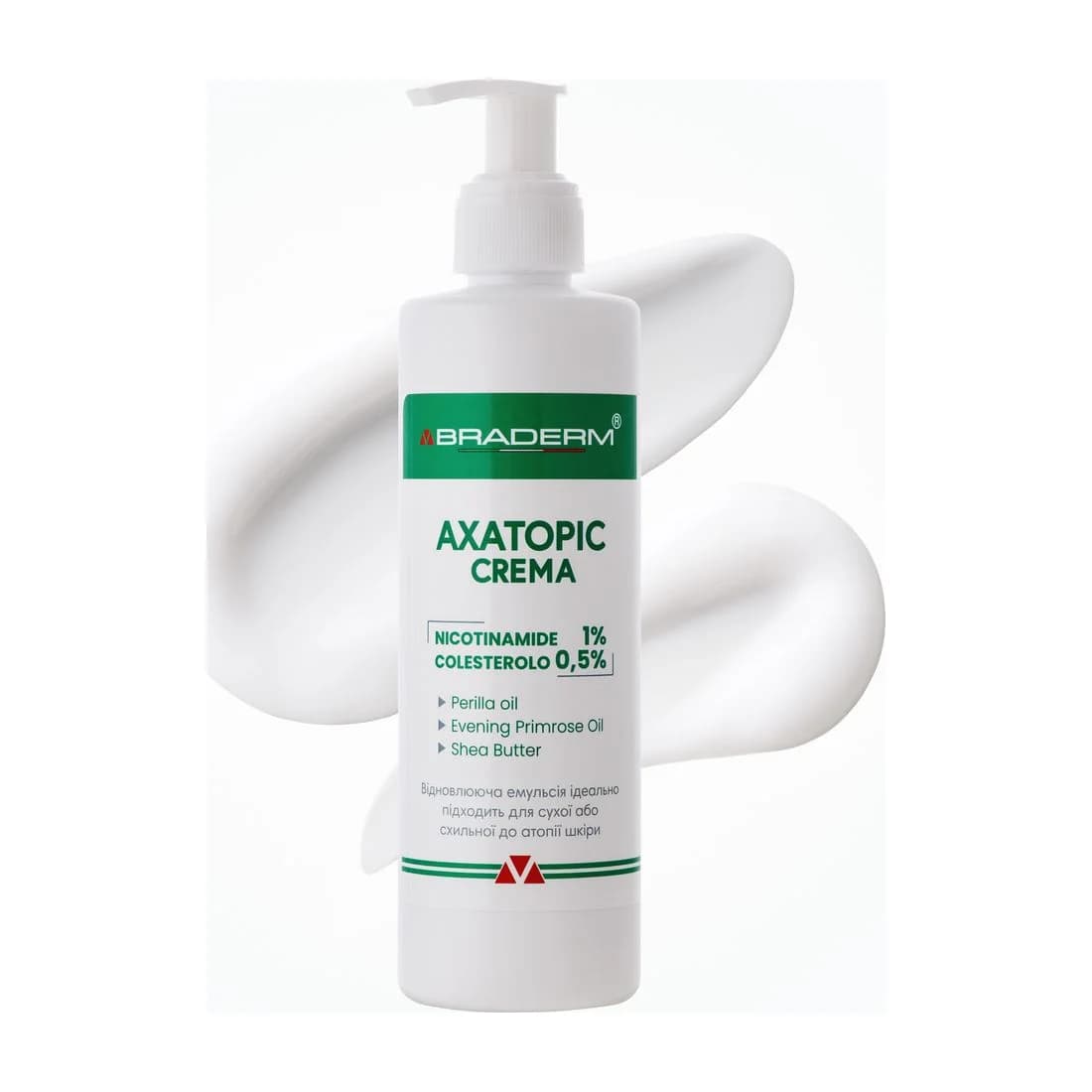 Axatopic · moisturizing emulsion with ceramides