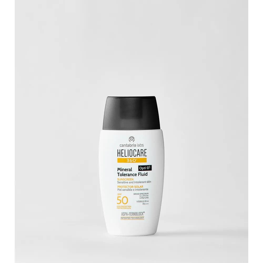 HELIOCARE 360º Mineral Tolerance Fluid SPF 50+ · Мінеральний сонцезахисний флюїд SPF 50+ для чутливої шкіри