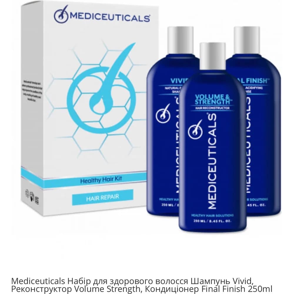 Healthy Hair Kit (Vivid Shampoo, Volume & Strength Reconstructor, Final Finish Conditioner)
