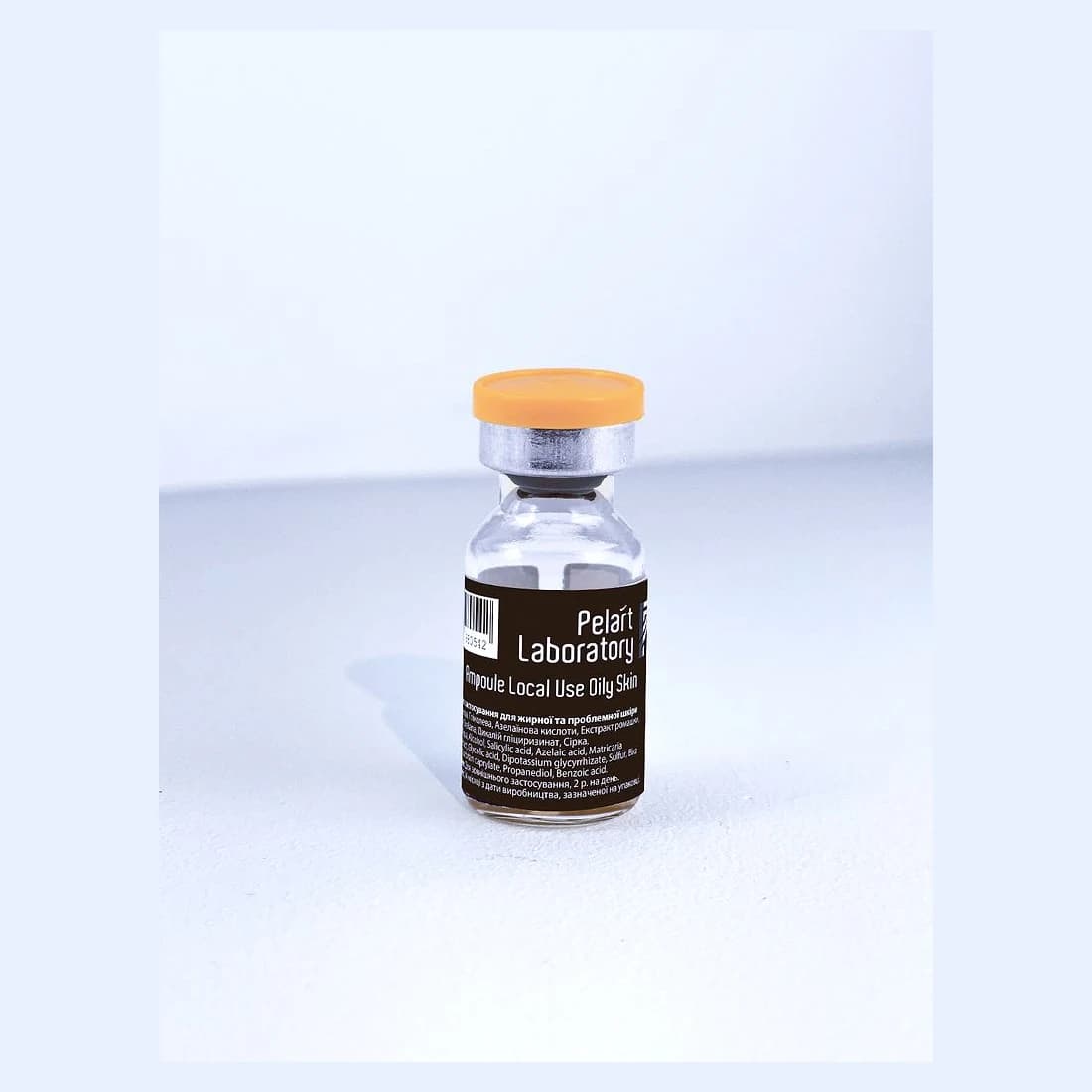 Ampoule local use for oily skin
